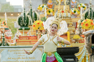 อธิการบดี มรภ.เทพสตรี นำผู้บริหาร และบุคลากร ร่วมพิธีวันคล้ายวันพระบรมราชสมภพสมเด็จพระนารายณ์มหาราช ประจำปี พ.ศ. 2569