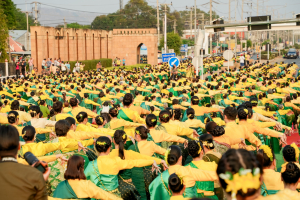 อธิการบดี มรภ.เทพสตรี นำผู้บริหาร และบุคลากร ร่วมพิธีวันคล้ายวันพระบรมราชสมภพสมเด็จพระนารายณ์มหาราช ประจำปี พ.ศ. 2569
