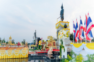 อธิการบดี มรภ.เทพสตรี นำผู้บริหาร และบุคลากร ร่วมพิธีวันคล้ายวันพระบรมราชสมภพสมเด็จพระนารายณ์มหาราช ประจำปี พ.ศ. 2569