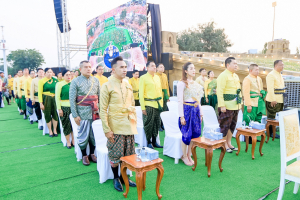 อธิการบดี มรภ.เทพสตรี นำผู้บริหาร และบุคลากร ร่วมพิธีวันคล้ายวันพระบรมราชสมภพสมเด็จพระนารายณ์มหาราช ประจำปี พ.ศ. 2569