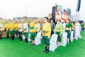 อธิการบดี มรภ.เทพสตรี นำผู้บริหาร และบุคลากร ร่วมพิธีวันคล้ายวันพระบรมราชสมภพสมเด็จพระนารายณ์มหาราช ประจำปี พ.ศ. 2569