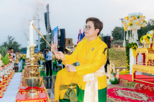 อธิการบดี มรภ.เทพสตรี นำผู้บริหาร และบุคลากร ร่วมพิธีวันคล้ายวันพระบรมราชสมภพสมเด็จพระนารายณ์มหาราช ประจำปี พ.ศ. 2569