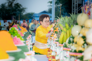 อธิการบดี มรภ.เทพสตรี นำผู้บริหาร และบุคลากร ร่วมพิธีวันคล้ายวันพระบรมราชสมภพสมเด็จพระนารายณ์มหาราช ประจำปี พ.ศ. 2569