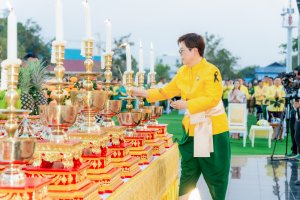 อธิการบดี มรภ.เทพสตรี นำผู้บริหาร และบุคลากร ร่วมพิธีวันคล้ายวันพระบรมราชสมภพสมเด็จพระนารายณ์มหาราช ประจำปี พ.ศ. 2569