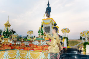 อธิการบดี มรภ.เทพสตรี นำผู้บริหาร และบุคลากร ร่วมพิธีวันคล้ายวันพระบรมราชสมภพสมเด็จพระนารายณ์มหาราช ประจำปี พ.ศ. 2569
