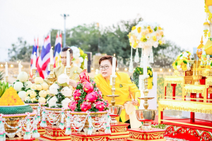 อธิการบดี มรภ.เทพสตรี นำผู้บริหาร และบุคลากร ร่วมพิธีวันคล้ายวันพระบรมราชสมภพสมเด็จพระนารายณ์มหาราช ประจำปี พ.ศ. 2569