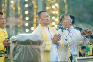 อธิการบดี มรภ.เทพสตรี นำผู้บริหาร และบุคลากร ร่วมพิธีวันคล้ายวันพระบรมราชสมภพสมเด็จพระนารายณ์มหาราช ประจำปี พ.ศ. 2569