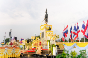 อธิการบดี มรภ.เทพสตรี นำผู้บริหาร และบุคลากร ร่วมพิธีวันคล้ายวันพระบรมราชสมภพสมเด็จพระนารายณ์มหาราช ประจำปี พ.ศ. 2569