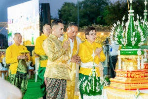 อธิการบดี มรภ.เทพสตรี นำผู้บริหาร และบุคลากร ร่วมพิธีวันคล้ายวันพระบรมราชสมภพสมเด็จพระนารายณ์มหาราช ประจำปี พ.ศ. 2569