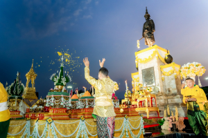 อธิการบดี มรภ.เทพสตรี นำผู้บริหาร และบุคลากร ร่วมพิธีวันคล้ายวันพระบรมราชสมภพสมเด็จพระนารายณ์มหาราช ประจำปี พ.ศ. 2569