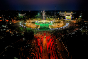 อธิการบดี มรภ.เทพสตรี นำผู้บริหาร และบุคลากร ร่วมพิธีวันคล้ายวันพระบรมราชสมภพสมเด็จพระนารายณ์มหาราช ประจำปี พ.ศ. 2569