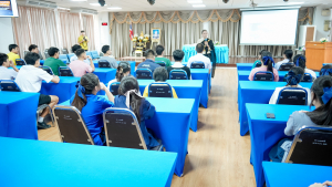 กองพัฒนานักศึกษา จัดอบรมเสริมสร้างทักษะชีวิต รู้เท่าทันบุหรี่ไฟฟ้า