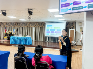 กองพัฒนานักศึกษา จัดอบรมเสริมสร้างทักษะชีวิต รู้เท่าทันบุหรี่ไฟฟ้า