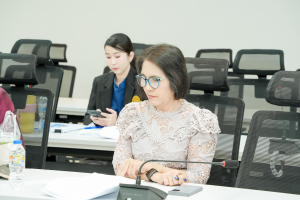 การประชุม คกก.ขับเคลื่อนการดำเนินงานตามเกณฑ์ EdPEx V มรภ.เทพสตรี ประจำปีการศึกษา 2568 ครั้งที่ 1/2569