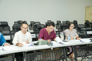 การประชุม คกก.ขับเคลื่อนการดำเนินงานตามเกณฑ์ EdPEx V มรภ.เทพสตรี ประจำปีการศึกษา 2568 ครั้งที่ 1/2569