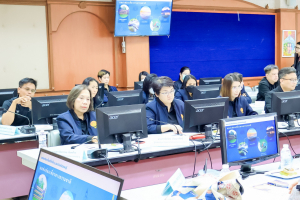 ผวจ.ลพบุรี ผู้บริหาร มรภ.เทพสตรี และหัวหน้าส่วนราชการ ร่วมต้อนรับคณะสำนักงบประมาณของรัฐสภา ในโอกาสเข้าศึกษาดูงานการบริหารงานงบประมาณและการพัฒนาการท่องเที่ยวเชิงวัฒนธรรม