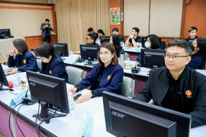 ผวจ.ลพบุรี ผู้บริหาร มรภ.เทพสตรี และหัวหน้าส่วนราชการ ร่วมต้อนรับคณะสำนักงบประมาณของรัฐสภา ในโอกาสเข้าศึกษาดูงานการบริหารงานงบประมาณและการพัฒนาการท่องเที่ยวเชิงวัฒนธรรม