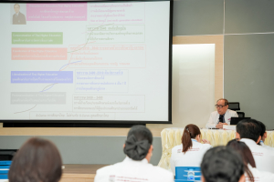 มรภ.เทพสตรี เปิดหลักสูตรพัฒนาศักยภาพบุคลากรสายสนับสนุน มุ่งสร้างนักบริหารระดับกลางมืออาชีพ ขับเคลื่อนองค์กรสู่มาตรฐานอุดมศึกษาไทย