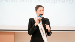 สาขาวิชาภาษาอังกฤษ ศศ.บ. เสริมความแกร่งนักศึกษา จัดอบรมบุคลิกภาพให้นักศึกษาเตรียมความพร้อมสู่โลกอาชีพ