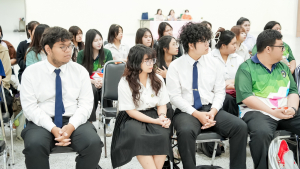 สาขาวิชาภาษาอังกฤษ ศศ.บ. เสริมความแกร่งนักศึกษา จัดอบรมบุคลิกภาพให้นักศึกษาเตรียมความพร้อมสู่โลกอาชีพ