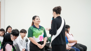 สาขาวิชาภาษาอังกฤษ ศศ.บ. เสริมความแกร่งนักศึกษา จัดอบรมบุคลิกภาพให้นักศึกษาเตรียมความพร้อมสู่โลกอาชีพ