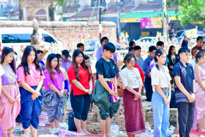 หลักสูตรครุศาสตรบัณฑิต วิชาเอกภาษาไทย คณะมนุษยศาสตร์ฯ ร่วมจัดประชันกลอนสด งานแผ่นดินสมเด็จพระนารายณ์มหาราช ครั้งที่ 38