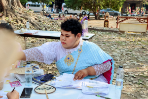 หลักสูตรครุศาสตรบัณฑิต วิชาเอกภาษาไทย คณะมนุษยศาสตร์ฯ ร่วมจัดประชันกลอนสด งานแผ่นดินสมเด็จพระนารายณ์มหาราช ครั้งที่ 38