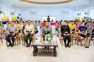 สำนักวิทยบริการฯ เป็นผู้แทน มรภ.เทพสตรี ร่วมสนับสนุนการถ่ายทอดสดพิธีออกรางวัลสลากกาชาด จ.ลพบุรี