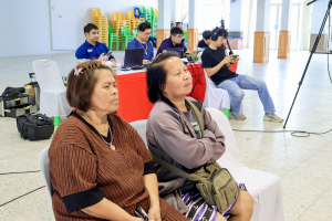 สำนักวิทยบริการฯ เป็นผู้แทน มรภ.เทพสตรี ร่วมสนับสนุนการถ่ายทอดสดพิธีออกรางวัลสลากกาชาด จ.ลพบุรี