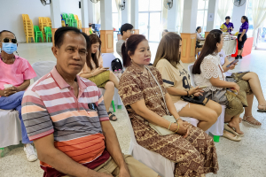 สำนักวิทยบริการฯ เป็นผู้แทน มรภ.เทพสตรี ร่วมสนับสนุนการถ่ายทอดสดพิธีออกรางวัลสลากกาชาด จ.ลพบุรี