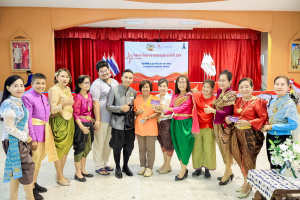 สำนักวิทยบริการฯ เป็นผู้แทน มรภ.เทพสตรี ร่วมสนับสนุนการถ่ายทอดสดพิธีออกรางวัลสลากกาชาด จ.ลพบุรี