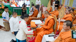 มรภ.เทพสตรี ร่วมกิจกรรมอบรมธรรมนาวา 