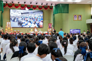 มรภ.เทพสตรี ร่วมกิจกรรมอบรมธรรมนาวา 