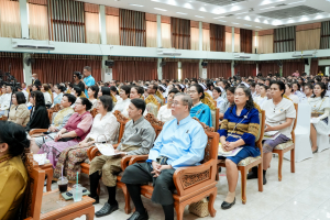 มรภ.เทพสตรี ร่วมกิจกรรมอบรมธรรมนาวา 