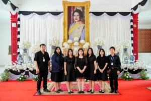 มรภ.เทพสตรี ร่วมพิธีสวดพระพุทธมนต์และเจริญจิตภาวนา อุทิศถวายพระราชกุศลแด่ สมเด็จพระนางเจ้าสิริกิติ์ พระบรมราชินีนาถ พระบรมราชชนนีพันปีหลวง