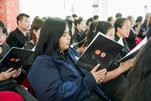 มรภ.เทพสตรี ร่วมพิธีสวดพระพุทธมนต์และเจริญจิตภาวนา อุทิศถวายพระราชกุศลแด่ สมเด็จพระนางเจ้าสิริกิติ์ พระบรมราชินีนาถ พระบรมราชชนนีพันปีหลวง