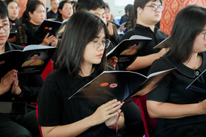 มรภ.เทพสตรี ร่วมพิธีสวดพระพุทธมนต์และเจริญจิตภาวนา อุทิศถวายพระราชกุศลแด่ สมเด็จพระนางเจ้าสิริกิติ์ พระบรมราชินีนาถ พระบรมราชชนนีพันปีหลวง