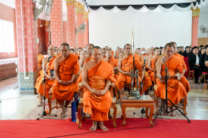 มรภ.เทพสตรี ร่วมพิธีสวดพระพุทธมนต์และเจริญจิตภาวนา อุทิศถวายพระราชกุศลแด่ สมเด็จพระนางเจ้าสิริกิติ์ พระบรมราชินีนาถ พระบรมราชชนนีพันปีหลวง