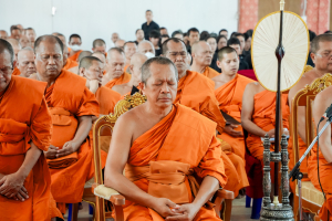 มรภ.เทพสตรี ร่วมพิธีสวดพระพุทธมนต์และเจริญจิตภาวนา อุทิศถวายพระราชกุศลแด่ สมเด็จพระนางเจ้าสิริกิติ์ พระบรมราชินีนาถ พระบรมราชชนนีพันปีหลวง