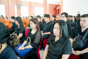 มรภ.เทพสตรี ร่วมพิธีสวดพระพุทธมนต์และเจริญจิตภาวนา อุทิศถวายพระราชกุศลแด่ สมเด็จพระนางเจ้าสิริกิติ์ พระบรมราชินีนาถ พระบรมราชชนนีพันปีหลวง