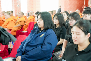มรภ.เทพสตรี ร่วมพิธีสวดพระพุทธมนต์และเจริญจิตภาวนา อุทิศถวายพระราชกุศลแด่ สมเด็จพระนางเจ้าสิริกิติ์ พระบรมราชินีนาถ พระบรมราชชนนีพันปีหลวง