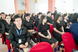 มรภ.เทพสตรี ร่วมพิธีสวดพระพุทธมนต์และเจริญจิตภาวนา อุทิศถวายพระราชกุศลแด่ สมเด็จพระนางเจ้าสิริกิติ์ พระบรมราชินีนาถ พระบรมราชชนนีพันปีหลวง