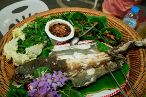 อธิการบดี มรภ.เทพสตรี นำคณะผู้บริหาร เยี่ยมชมเทศกาลกินปลาและของดีเมืองสิงห์ ประจำปี พ.ศ. 2569 พร้อมศึกษาอัตลักษณ์อาหารพื้นถิ่น ต่อยอดโครงการ 