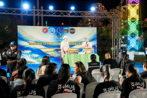 อธิการบดี มรภ.เทพสตรี นำคณะผู้บริหาร เยี่ยมชมเทศกาลกินปลาและของดีเมืองสิงห์ ประจำปี พ.ศ. 2569 พร้อมศึกษาอัตลักษณ์อาหารพื้นถิ่น ต่อยอดโครงการ 