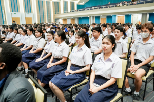 รร.สาธิต มรภ.เทพสตรี จัดพิธีมอบประกาศนียบัตรการสำเร็จการศึกษาแก่นักเรียนชั้นมัธยมศึกษาปีที่ 3 และชั้นมัธยมศึกษาปีที่ 6 ประจำปีการศึกษา 2568
