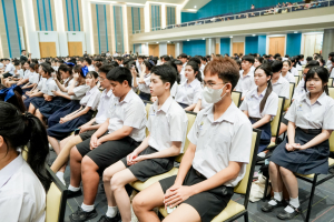 รร.สาธิต มรภ.เทพสตรี จัดพิธีมอบประกาศนียบัตรการสำเร็จการศึกษาแก่นักเรียนชั้นมัธยมศึกษาปีที่ 3 และชั้นมัธยมศึกษาปีที่ 6 ประจำปีการศึกษา 2568