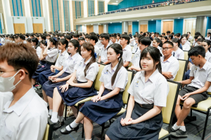 รร.สาธิต มรภ.เทพสตรี จัดพิธีมอบประกาศนียบัตรการสำเร็จการศึกษาแก่นักเรียนชั้นมัธยมศึกษาปีที่ 3 และชั้นมัธยมศึกษาปีที่ 6 ประจำปีการศึกษา 2568