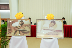 มรภ.เทพสตรี ร่วมพิธีวางพานพุ่มถวายราชสักการะ 