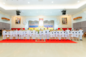 มรภ.เทพสตรี ร่วมพิธีวางพานพุ่มถวายราชสักการะ 