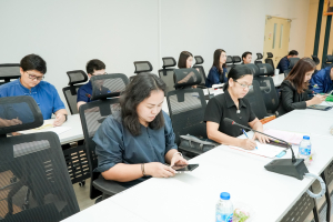 มรภ.เทพสตรี จัดประชุมทบทวนแผนยุทธศาสตร์ระดับหน่วยงาน มุ่งยกระดับการบริหารงานสู่ผลลัพธ์เชิงประจักษ์ (KR)